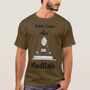 Ruhe und Medizin behalten 2 T-Shirt