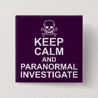 Ruhe und paranormale Untersuchung behalten