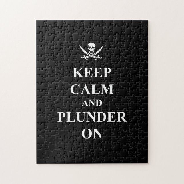 Ruhe und Plunder behalten Puzzle (Vertikal)