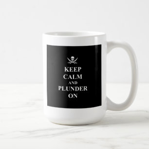 Ruhe und Plunder behalten Tasse