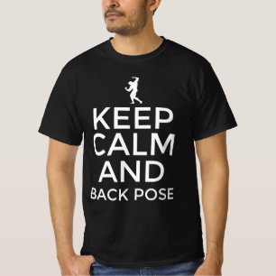 Ruhe und Pose behalten T-Shirt