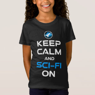 Ruhe und Sci-Fi behalten T-Shirt