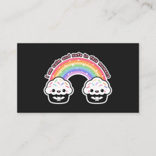 Ruhe und sicherer Standard, 3,5 Zoll x 2,0" Visite Visitenkarte