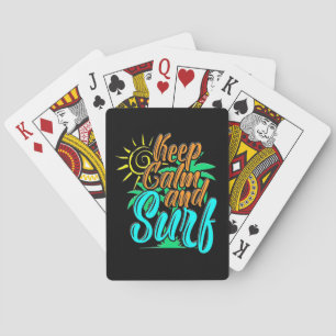 Ruhe und Sulf behalten Spielkarten