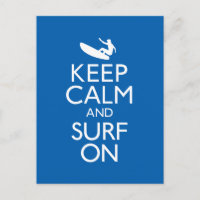 Ruhe und Surfen behalten