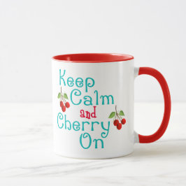 Ruhe und Tasse behalten