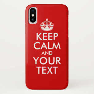 Ruhe und Text behalten Case-Mate iPhone Hülle