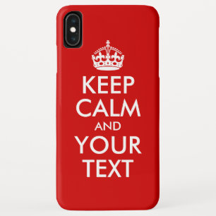 Ruhe und Text behalten Case-Mate iPhone Hülle