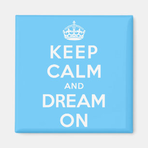 Ruhe und Traum behalten Magnet