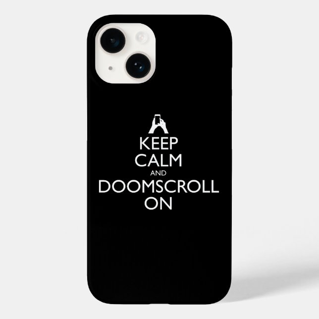 Ruhe und Untergang behalten Case-Mate iPhone Hülle (Rückseite)