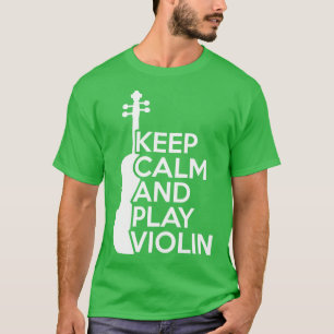 Ruhe und Violine behalt T-Shirt