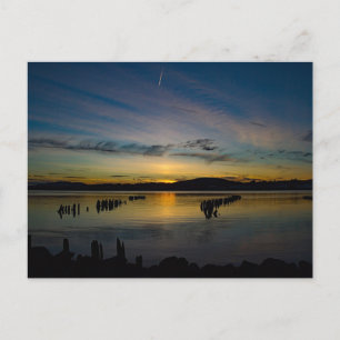 Ruhe unter der Landschaft Postkarte