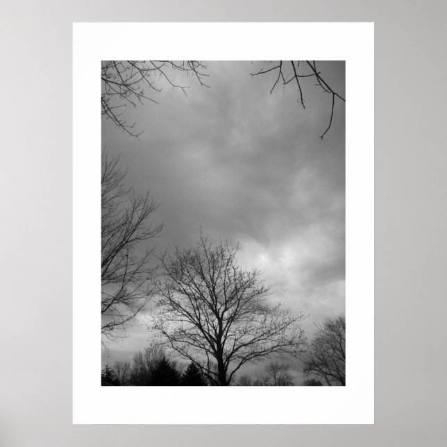 Ruhe vor der Leinwand des Sturms Poster (Vorne)