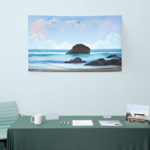 Ruhe, Wolken, ruhige Schönheit Banner