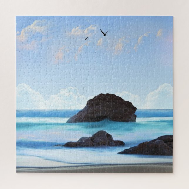 Ruhe, Wolken, ruhige Schönheit Puzzle (Vertikal)