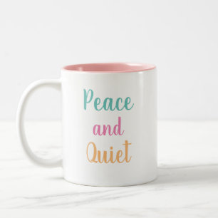 Ruhe Zweifarbige Tasse