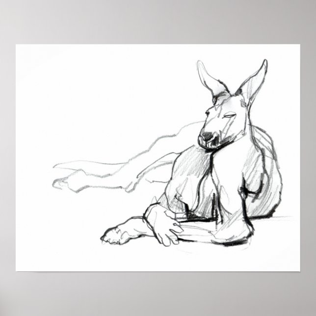 Ruheathlete Poster (Vorne)