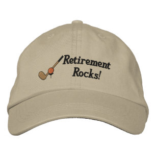 Ruhegolfmatte Bestickte Kappe