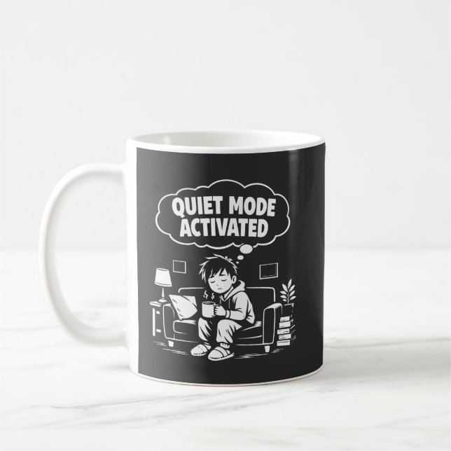 Ruhemodus aktiviert kaffeetasse (Links)