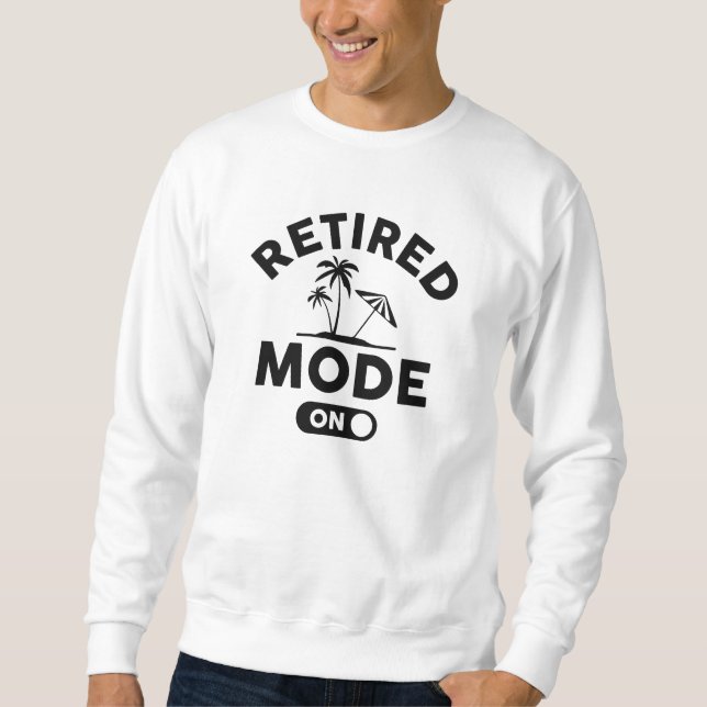 Ruhemodus aktiviert sweatshirt (Vorderseite)
