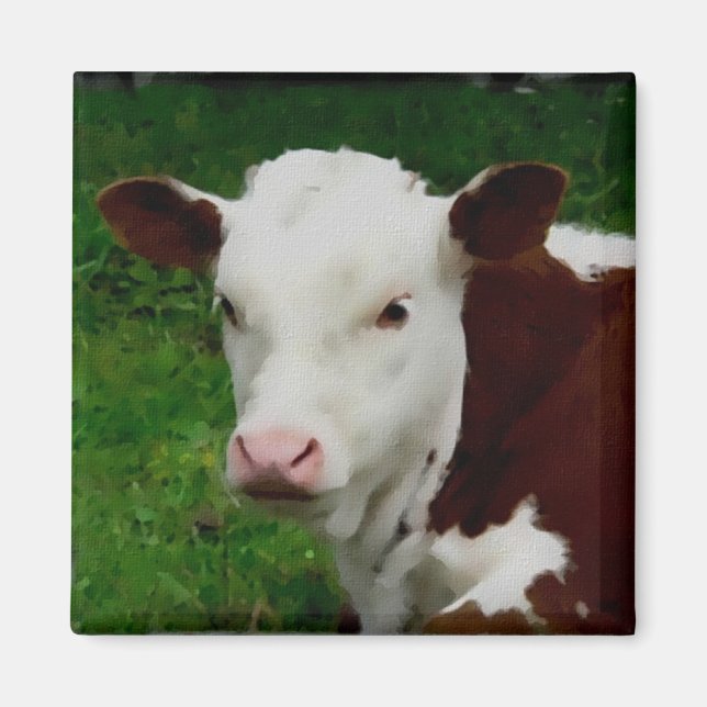 Ruhen Calf Magnet (Vorne)