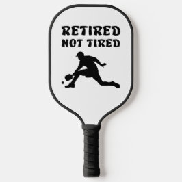 Ruhende, aber nicht müde Rente Picklebball-Sport Pickleball Schläger