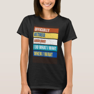 Ruhende Audiologe T-Shirt