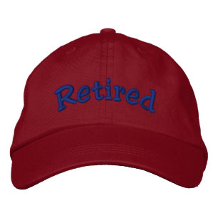 Ruhende bestickte Cap Kappe