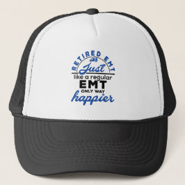 Ruhende EMT EMS Paramedic Ruhestand Funny Geschenk Truckerkappe
