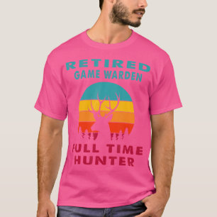 Ruhende Spielwarte Vollzeit Jäger Jagdjäger T-Shirt