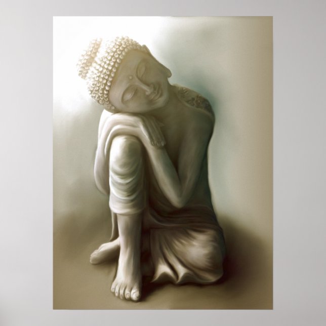 Ruhender Buddha Poster (Vorne)