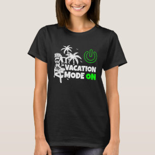 Ruhepausenmodus auf dem Ananassesselschalter T-Shirt