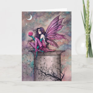 Ruheplatz Feen-Fantasie-Kunst von Molly Harrison Karte