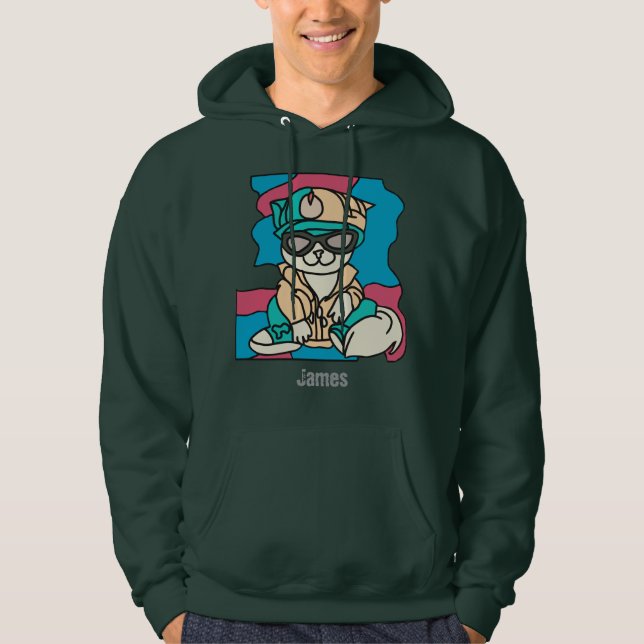 Ruheraum | lustig hoodie (Vorderseite)