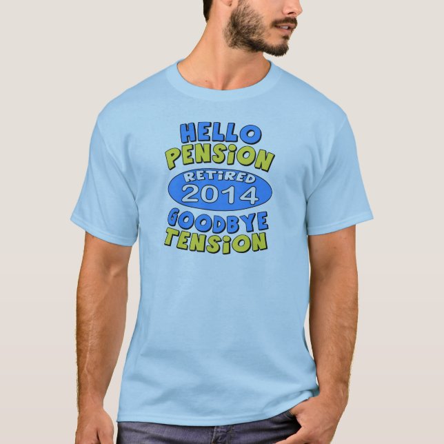 Ruhestand 2014 T-Shirt (Vorderseite)