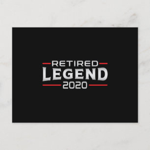 Ruhestand 2020 Rentner Opa Lustiges Geschenk Postkarte
