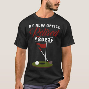 Ruhestand 2023 Golf Rentierungsplan Gag Golfers T-Shirt