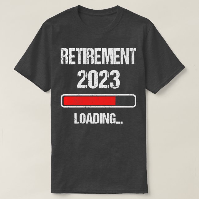 Ruhestand 2023 - Ladung I T-Shirt (Design vorne)