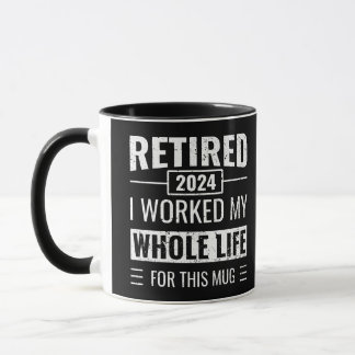 Ruhestand 2024 Sonstiges Geschenke offiziell ersch Tasse