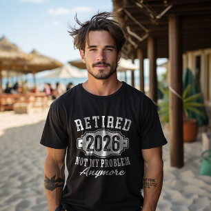 Ruhestand 2026 Witzige Rente 2026 Männer Frauen T-Shirt