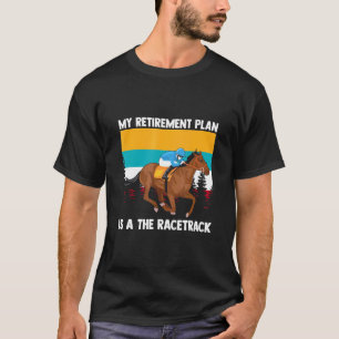 Ruhestand beim Rennen auf der Rennstrecke T-Shirt