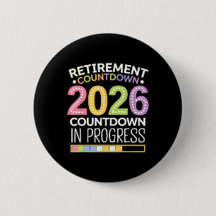 Ruhestand Cl Von 2026 Lehrer Countdown Lädt Button
