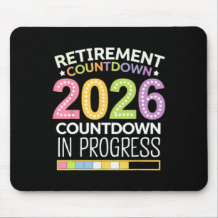 Ruhestand Cl Von 2026 Lehrer Countdown Lädt Mousepad