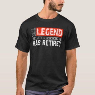 Ruhestand Damen Herren Ruhestand Vintage Ruhestand T-Shirt