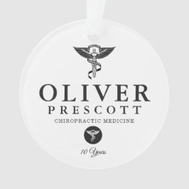 Ruhestand des Chiropraktik-beruflicher Abschluss-| Ornament