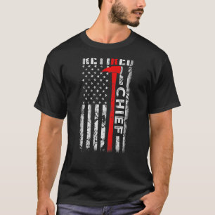 Ruhestand des Feuerwehrführers Rank Rentirement Us T-Shirt