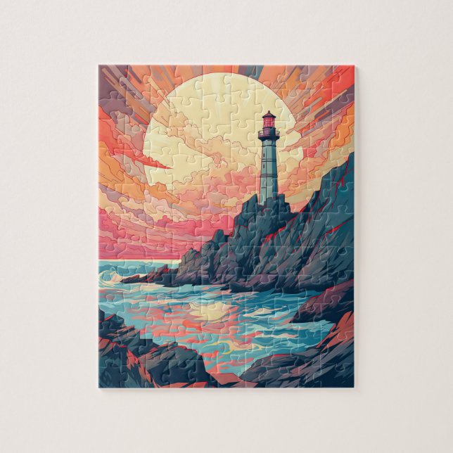 Ruhestand, Entspannung am Strand Jigsaw Puzzle (Vertikal)