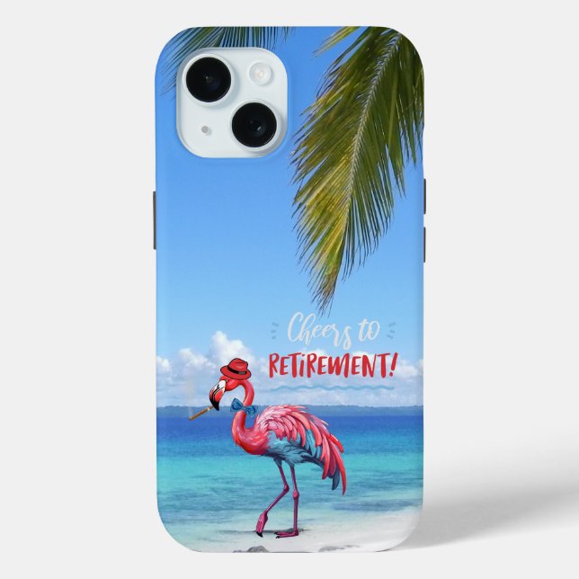 Ruhestand Flamingo am Tropical Beach Case-Mate iPhone Hülle (Rückseite)