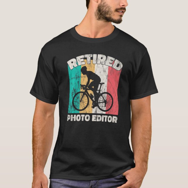 Ruhestand Foto Editor T-Shirt (Vorderseite)