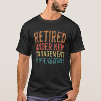 Ruhestand Frauen Männer Im Ruhestand Vintage Auss T-Shirt
